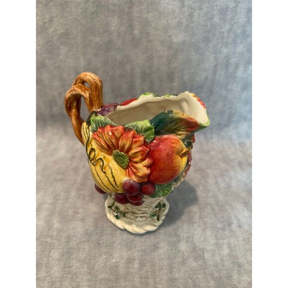 Fitz & Floyd Classics Creamer Harvest Heritage Autumn Bounty - Picture 6 of 11